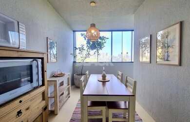 Imagem 3: Apartamento de 2 quartos mobiliado com sacada e vista para o Rio Mampituba no Passo de Tor