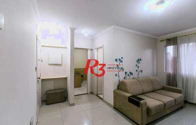 Imagem 5: Apartamento com 1 dormitório para alugar, 50 m² - Vila Matias - Santos/SP