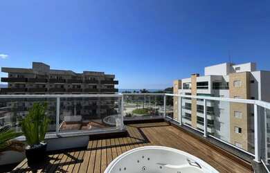 Imagem: O apartamento na cobertura possui 3 Dormitórios, 3 Banheiros