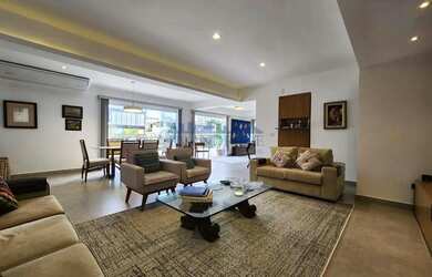 Imagem: O apartamento na cobertura possui 4 Dormitórios, 5 Banheiros