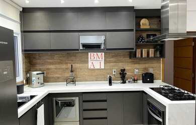 Imagem: A casa em condomínio possui 3 Dormitórios, 4 Banheiros, 4