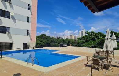 Imagem: O apartamento possui 1 Dormitório, 1 Banheiro, 1 Vaga na garagem