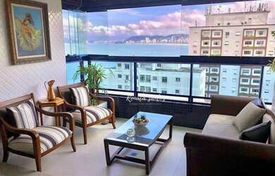 Imagem 1: Apartamento com 3 dormitórios à venda, 160 m² por R$ 1.500.000,00 - Ponta da Praia - Santo