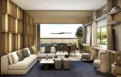 Imagem: O apartamento possui 3 Dormitórios, 3 Banheiros, 2 Vagas na