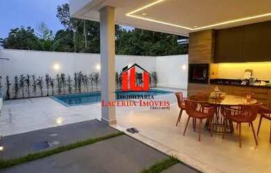 Imagem 4: Casa Duplex no Alphaville 4 Semimobiliado 4 Suites Closet + Escritorio + Banheiro Proprio