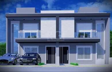 Imagem: A casa possui 3 Dormitórios, 2 Banheiros, 2 Vagas na garagem