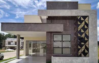 Imagem: A casa em condomínio possui 3 Dormitórios, 3 Banheiros, 1