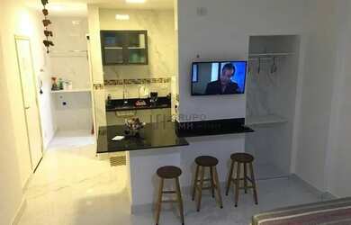 Imagem: A kitnet possui 2 Dormitórios, 2 Banheiros, 50m² de Área