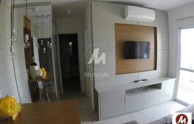 Imagem: O apartamento possui 1 Dormitório, 1 Banheiro, 1 Vaga na garagem