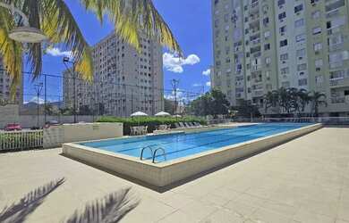 Imagem: O apartamento possui 2 Dormitórios, 2 Banheiros, 1 Vaga na