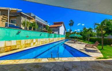 Imagem: A casa em condomínio possui 3 Dormitórios, 3 Banheiros, 2