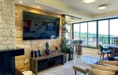 Imagem 2: Apto com vista por do sol semi mobiliado