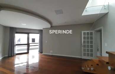 Imagem: O apartamento na cobertura possui 3 Dormitórios, 2 Banheiros