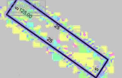 Imagem: O terreno possui 125m² de Área e está localizado em Parque