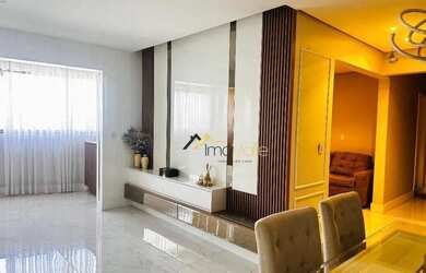 Imagem: O apartamento possui 4 Dormitórios, 3 Banheiros, 124m² de