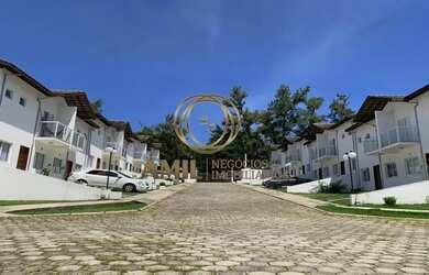 Imagem: A casa em condomínio possui 2 Dormitórios, 3 Banheiros, 2