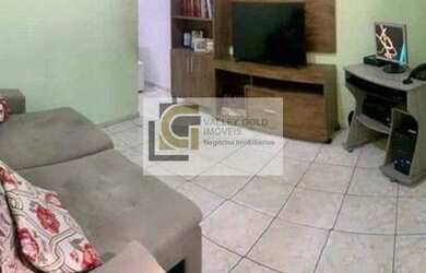 Imagem: A casa possui 1 Dormitório, 1 Banheiro, 1 Vaga na garagem