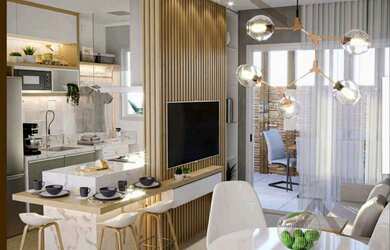 Imagem 2: Sensacional Apartamento Alto Luxo 2 Quartos Suíte 2 Vagas - Lourdes