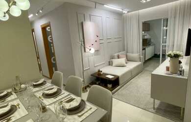 Imagem: O apartamento possui 2 Dormitórios, 2 Banheiros, 56m² de Área