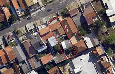 Imagem: O terreno possui 440m² de Área e está localizado em São