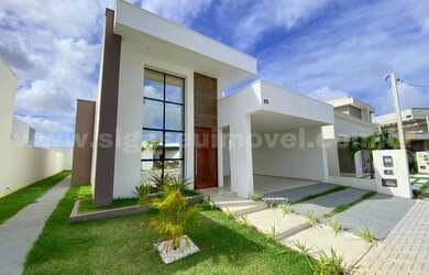 Imagem: A casa em condomínio possui 3 Dormitórios, 3 Banheiros, 2