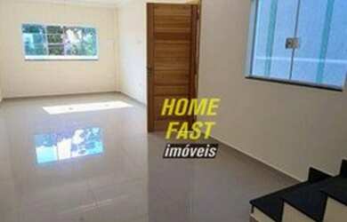 Imagem: A casa possui 3 Dormitórios, 2 Banheiros, 2 Vagas na garagem