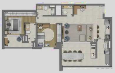 Imagem 16: APARTAMENTO RESIDENCIAL em São Paulo - SP, Brooklin Paulista