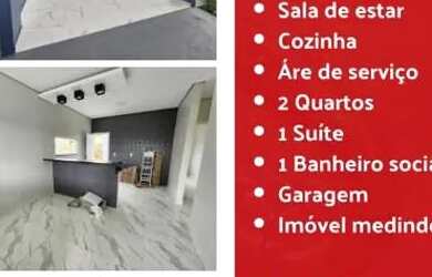 Imagem: A casa possui 3 Dormitórios, 2 Banheiros, 84m² de Área, Imóvel