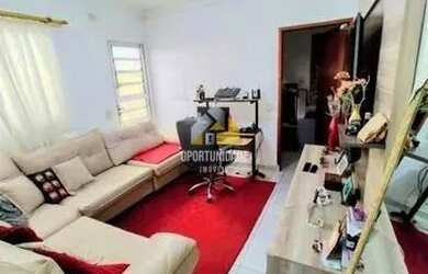 Imagem: A casa possui 2 Dormitórios, 2 Banheiros, 3 Vagas na garagem