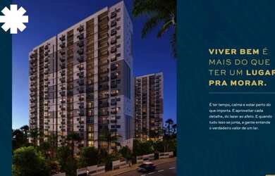 Imagem: O apartamento possui 2 Dormitórios, 2 Banheiros, 1 Vaga na