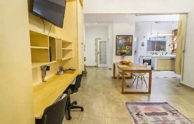 Imagem 9: Apartamento térreo estilo loft, contem cômodos integrados, poucas paredes...