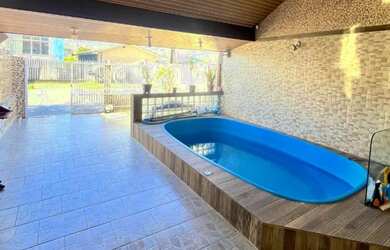 Imagem 7: Sobrado 10 pessoas c/ piscina temporada Praia de Leste Pacote Natal, Ano...