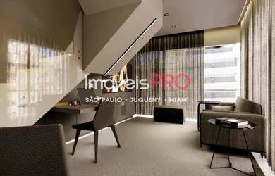 Imagem: O apartamento na cobertura possui 2 Dormitórios, 5 Banheiros