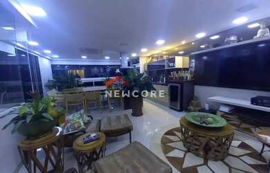 Imagem: O apartamento na cobertura possui 4 Dormitórios, 4 Banheiros