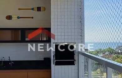 Imagem: O apartamento na cobertura possui 3 Dormitórios, 2 Banheiros