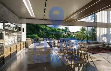 Imagem: A casa possui 4 Dormitórios, 5 Banheiros, 2 Vagas na garagem