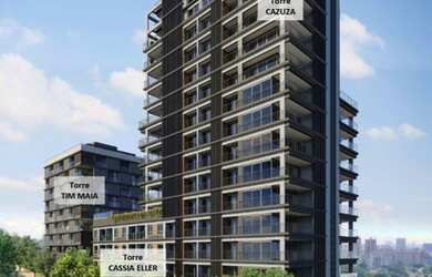 Imagem: O studio possui 1 Dormitório, 1 Banheiro, 24m² de Área e