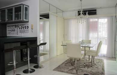 Imagem: O apartamento na cobertura possui 2 Dormitórios, 3 Banheiros