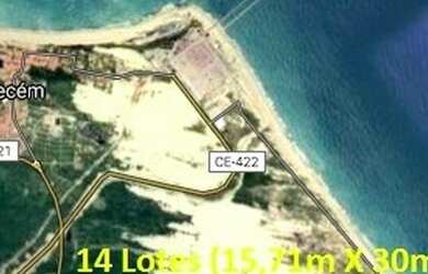 Imagem: O terreno possui 6.600m² de Área e está localizado em Praia