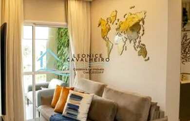 Imagem: O apartamento possui 2 Dormitórios, 2 Banheiros, 1 Vaga na