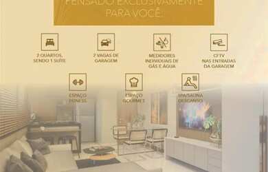 Imagem 3: Apartamento para venda com 62 metros quadrados com 2 quartos em Lourdes...