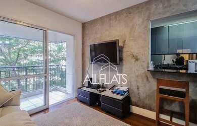 Imagem: O apartamento possui 2 Dormitórios, 1 Banheiro, 1 Vaga na garagem