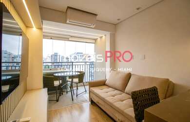 Imagem: A kitnet possui 1 Dormitório, 1 Banheiro, 31m² de Área e