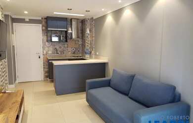 Imagem: O apartamento possui 1 Dormitório, 1 Banheiro, 42m² de Área