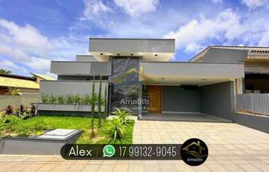 Imagem: A casa em condomínio possui 4 Dormitórios, 5 Banheiros, 4