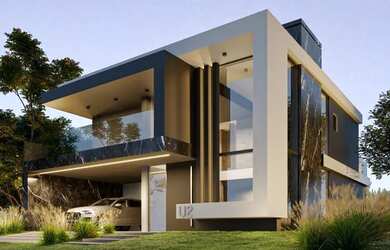 Imagem: A casa em condomínio possui 3 Dormitórios, 3 Banheiros, 4