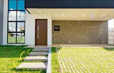 Imagem: A casa em condomínio possui 3 Dormitórios, 3 Banheiros, 2