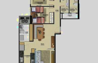 Imagem 10: Lançamento, Apartamentos de 3 quartos, sendo 1 ou 2 suítes, 2 ou 3 vagas,...