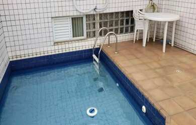 Imagem: O apartamento na cobertura possui 3 Dormitórios, 3 Banheiros