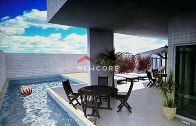 Imagem: O apartamento possui 2 Dormitórios, 1 Banheiro, 1 Vaga na garagem